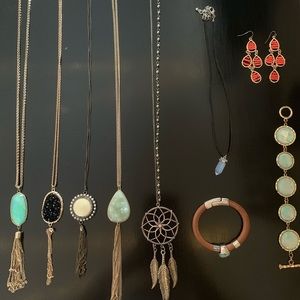 assorted jewelry